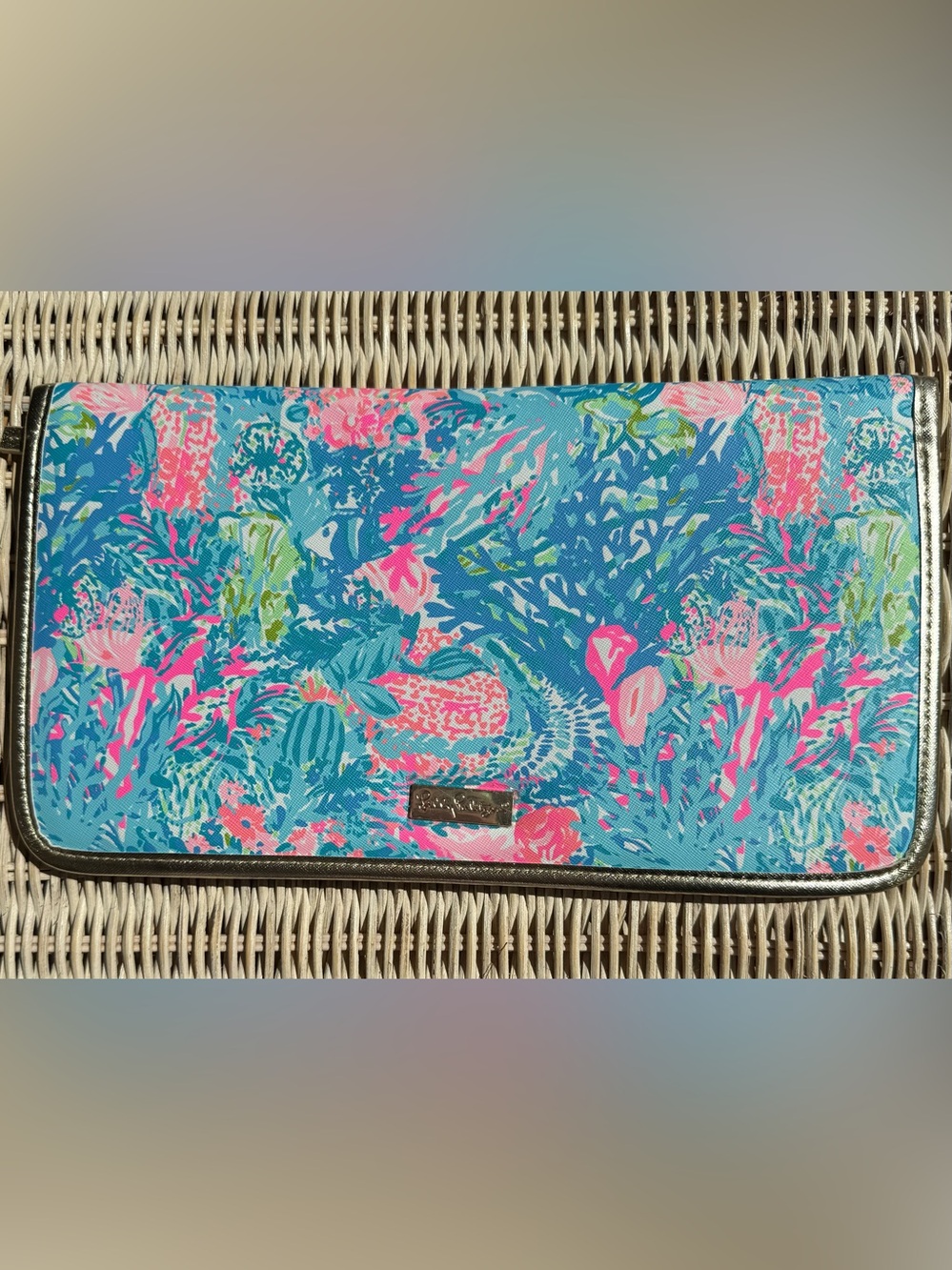 Lilly Pulitzer Travel Toiletry Make Up Bag Organizer